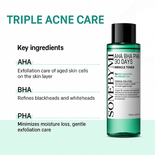 AHA BHA PHA 30 Days Miracle Toner